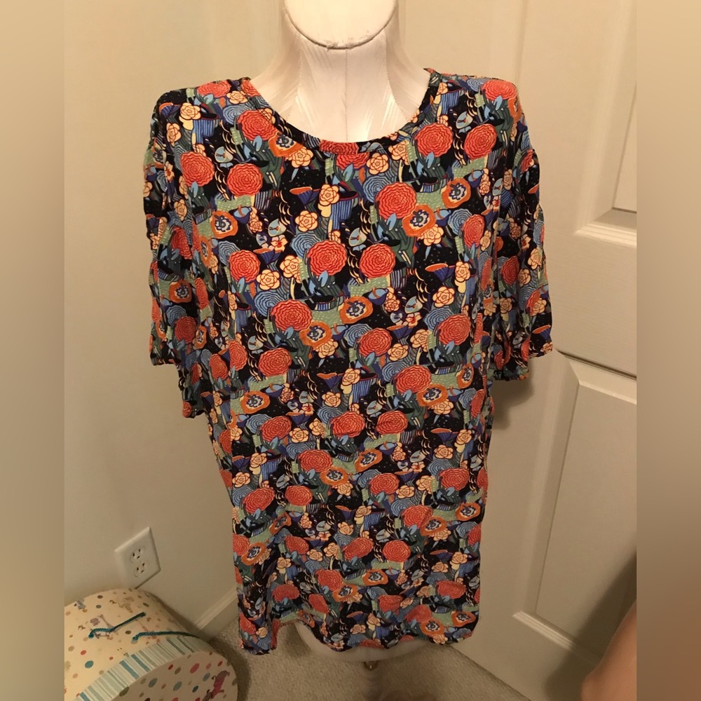 Flax Top/ Tunic Pullover Size Medium - image 1